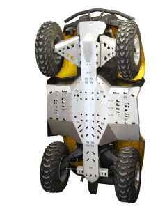Iron Baltic Hasplåt komplett sats (Aluminium): Can-Am Outlander G2 450 L MAX / 500 L MAX / 570 L MAX