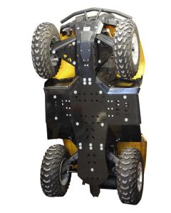 Iron Baltic Hasplåt komplett sats (Plast): Can-Am Outlander G2 450 L MAX / 500 L MAX / 570 L MAX