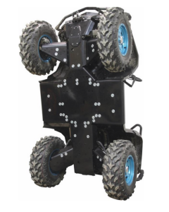 Iron Baltic Hasplåt komplett sats (Plast): HiSun Tactic 550/750 & Trapper 550/750