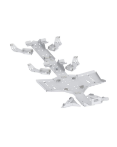 Iron Baltic Hasplåt komplett sats (Aluminium): Can-Am Outlander G2 6x6 (2019+)