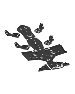 Iron Baltic Hasplåt komplett sats (Plast): Can-Am Outlander G2 6x6 (2019+)