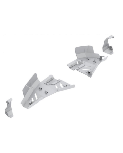 Iron Baltic Hasplåt Aluminium Främre A-armsskydd (Par): Polaris Sportsman XP 1000 S
