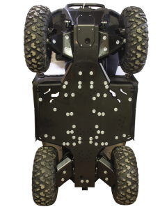 Iron Baltic Hasplåt komplett sats (Plast): CFMOTO CFORCE 450-L / 520-L (2022+)