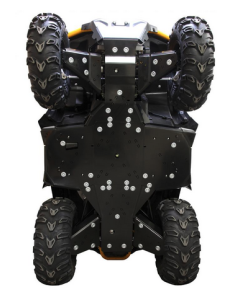 Iron Baltic Hasplåt komplett sats (Plast): Loncin XWolf 550/700 & GOES XWolf 700