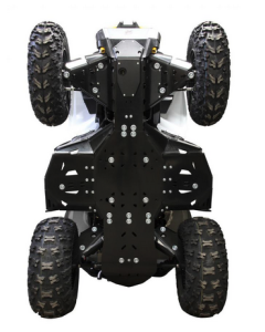 Iron Baltic Hasplåt komplett sats (Plast): Can-Am Renegade X XC (2023+)