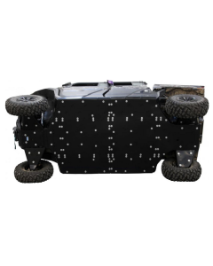 Iron Baltic Hasplåt komplett sats (Plast): CFMOTO U10 PRO XL (2025+)