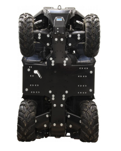 Iron Baltic Hasplåt komplett sats (Plast): Kawasaki Brute Force 450 (2025+)