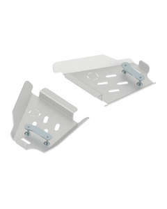 Iron Baltic Hasplåt Aluminium Bakre A-armsskydd (Par): Arctic Cat 500/550/700/1000