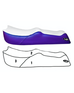 BlackTip Polaris SLTX Skräddarsydd Sätesöverdrag 97-99