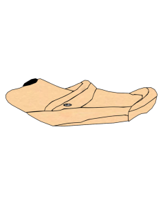 BlackTip Yamaha VX110 Cruiser Tan Sätesöverdrag 07-09
