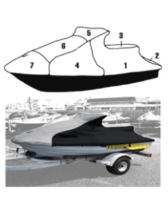 Yamaha Wave Raider 700/760/1100 Skräddarsydd Kapell 94-97