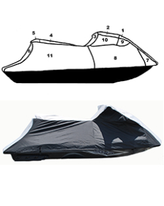 Yamaha FX HO/SHO/SVHO & FX Cruiser HO/SHO/SVHO Skräddarsydd Kapell 12-22