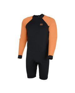 Sea-Doo 2/2 mm Shorty Wetsuit Long Sleeve Orange 2024