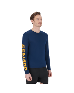 Sea-Doo Men's Long Sleeve Rashguard Navy 2024