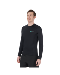 Sea-Doo Men's Printed Long Sleeve Rashguard Performance Black 2024