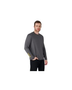 Can‑Am UV Protection Long-Sleeve T-Shirt Charcoal Grey