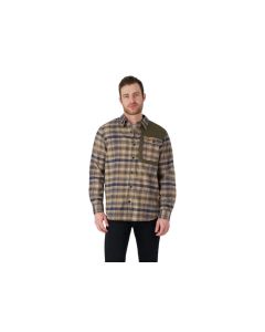 Can‑Am Plaid Flannel Shirt Sand