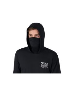 Can‑Am UV Protection Long-Sleeve Hoodie Black
