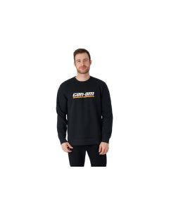Can‑Am Emblem Crewneck Black