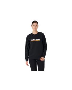 Can‑Am Emblem Crewneck Black