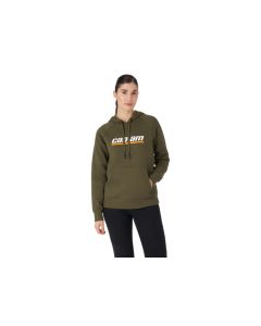 Can‑Am Emblem Pullover Hoodie Army Green