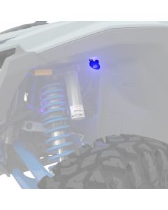 Polaris Pro Armor Stenljus Blå Blue PRO R/4 '22-25, PRO S/4 '25, PRO XP/4 ‘20-25, TURBO R/4 '22-24