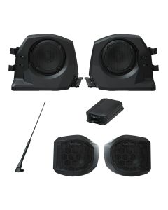 Polaris Stage 2 & 3 ljudpaket – fram- och bakhögtalare från Rockford Fosgate för RIDE COMMAND