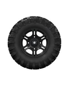 Polaris Pro Armor Wheel & Tire Set: X-Terrain 4205 Matte Black 68.58 cm R14