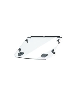 Polaris Lock & Ride helventilerad vindruta - hårdbelagd polyeten, 4-sits PRO R '25