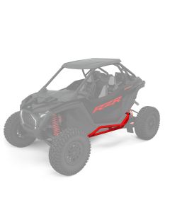 Polaris HD Extreme Kick-Out sidostegsskydd, 2-sits – Indy Red