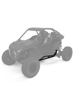 Polaris HD Extreme Kick-Out sidostegsskydd, 2-sits – matt svart