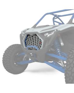Polaris Pro Armor främre aluminiumgrill – Polaris Blue PRO R/4 '25