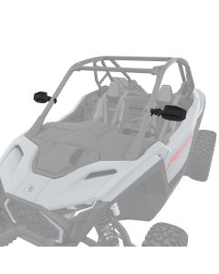 Polaris Konvexa Sidospeglar Pro Armor för RZR, monteras på ROPS, 2-pack
