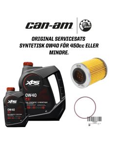 Can-Am Original Servicesats syntetisk 0W40 - 450cc eller mindre