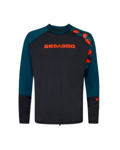 Sea-Doo Catching Waves Long Sleeve Rashguard Men Blue S