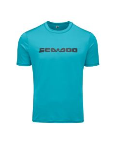 Sea-Doo Kortärmad Signature solskyddströja Turquoise M