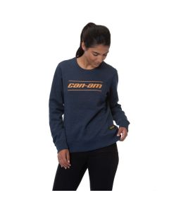 Can-Am Ladies’ Signature Crewneck Sweatshirt Navy 2023