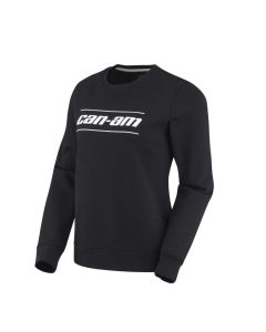 Can-Am Ladies’ Signature Crewneck Sweatshirt Black 2023