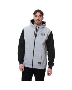 Can-Am MEN’S Premium Zipped Hoodie Heather Grey 2023