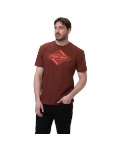 Can-Am Triagonal T-Shirt Autumn Red 2023