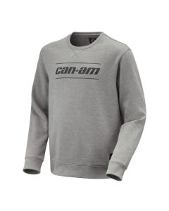 Can-Am Signature Crew Fleece Heather Grey 2023