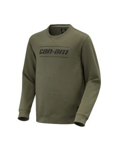 Can-Am Signature Crew Fleece Army Green 2023
