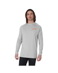 MEN’S Performance LS Tee Silver 2024