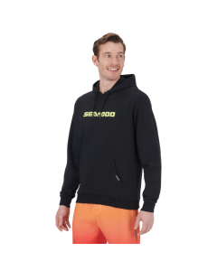 Sea-Doo  Men's Signature Pullover Hoodie Black 2024