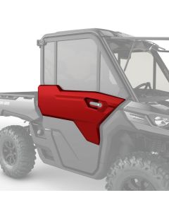 Can-Am Front Trims Front Deluxe Full Doors & Front Deluxe Half Doors Fiery Red