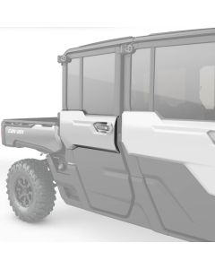 Can-Am Rear Trims Rear Deluxe Full Doors & Rear Deluxe Half Doors (Rear Right Door Trim) Hyper Silver