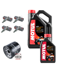 Motul Kawasaki 4-takt servicesats med oljefilter + PMR9B