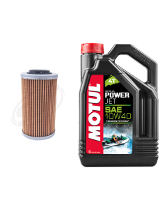 Motul/SBT Sea-Doo 1503cc (130-260hp) servicesats med oljefilter