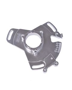 Performance Machined Aluminum Adjustable Stator Timing Back Plate For Yamaha YFZ350 Banshee 1987-2006 Sparkling Silver