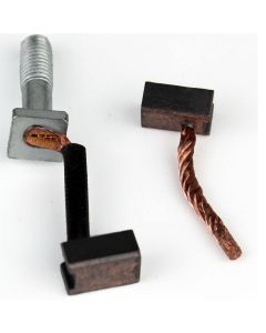 Starter Brushes (2) Nippon Denso Length:12mm Width:9mm Thickness:6mm